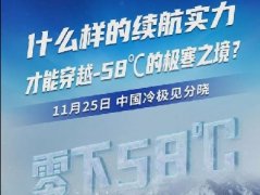 穿越-58℃中国冷极，11月25日，台铃驭雪前行！