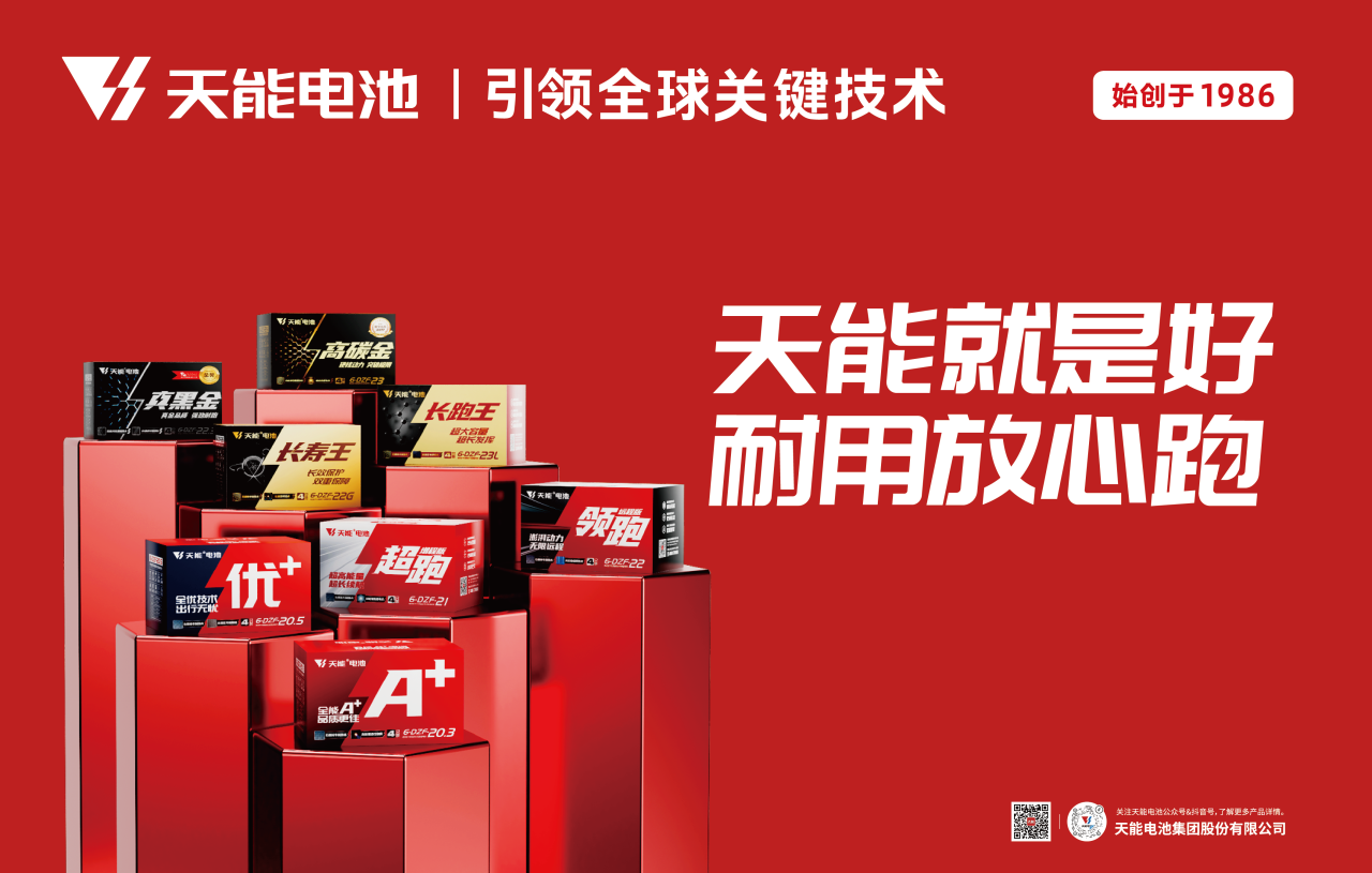 牵手8年！天能品牌广告再度亮相中国高铁，彰显“中国智造”磅礴力量