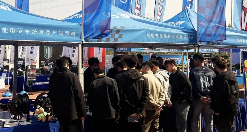 赛道性能，速度激情！凌博大功率高性能电驱燃擎赛场