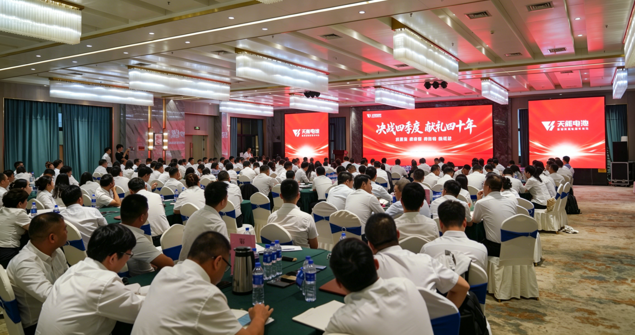 全力决胜年度收官，献礼天能四十年！